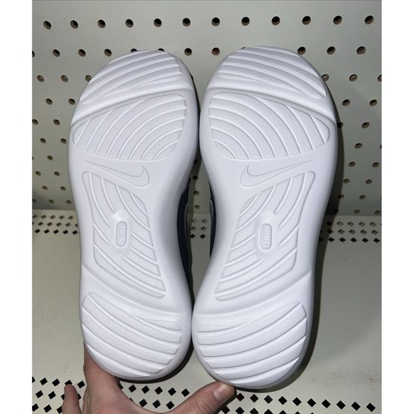 Nike E-Series AD Mens Athletic Shoes Sneakers Size 9 Obsidian Navy Blue White - Picture 6 of 9